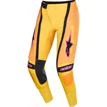 Moto oblečení Kalhoty Alpinestars Techstar Nomur oranžová/žlutá/pink 28
