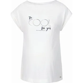 Dámské těhotenské tričko bílé Bellybutton Maternity, vel. L