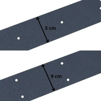 Protiskluzová podložka Protiskluzový podlahový pás IG Fine, grafit, 5x160 cm + doprava zdarma