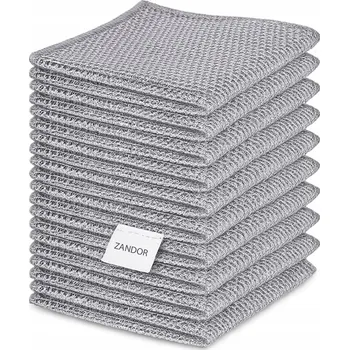 Utěrka Netkaná Utěrka Zandor , balení 10 kusů ks šedá