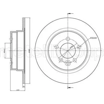 Brzdový kotouč Brzdový kotouč CIFAM (800-644)