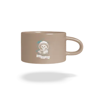 Bastard Dum Spiro Spero hrnek makronka Brown Macaron