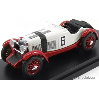 autíčko Rio-models Mercedes benz Sskl Spider N 6 Winner Eifelrennen Nurburgring 1927 Rudolf Caracciola 1:43 Bílé Bordeaux