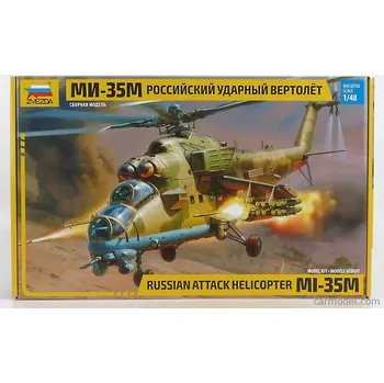 Volný čas Zvezda Helicopter Mi-35m Russian Attack Military 1969 1:48 /