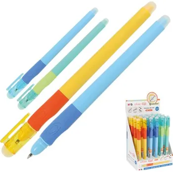 Pero gelové /gumovací M&G iErase Ergo 0,5 mm - modrá náplň