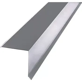 Střecha Závětrná lišta horní s odkapem r.š.250mm Al Hliník Lakovaný RAL 7001 stříbrošedá dl.2m