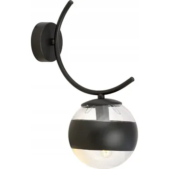 Nástěnné svítidlo Nástěnné svítidlo EMIBIG BOSTON 1111/K1 Kouřové / Černé