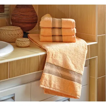 Ručník Mikrofroté osuška DITA, lososová, 70x140cm