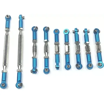 RC náhradní díl WL toys Nastavitelné spojovací tyčky řízení a přední nápravy se zajišťovací matkou pro Across