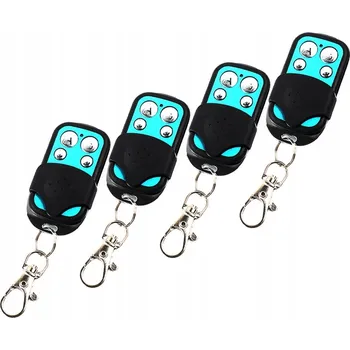 IP kamera 4SZT PILOT UNIWERSALNY KOPIUJĄCY 433 MHZ 4 KANÁLY NÁHRADNÍ PŘÍVĚSEK NA KLÍČE ROBUSTNÍ