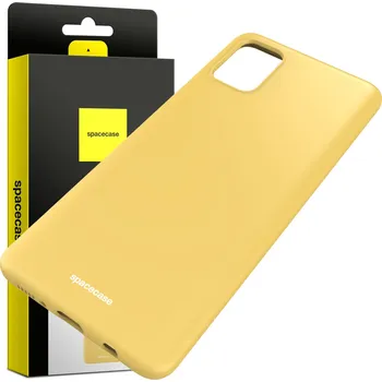 Pouzdro na mobilní telefon Zadní Kryt Spacecase pro Samsung Galaxy A51 žlutý