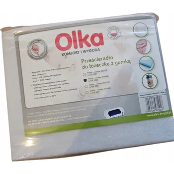 Prostěradlo OLKA Prostěradlo s gumou 140x70 FROTÉ krémové