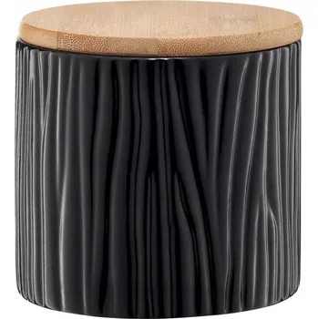 Dóza na potraviny Keramická dóza Ambition Tuvo 670 ml černá