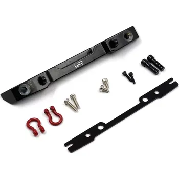 RC náhradní díl Yeah Racing Kovový zadní nárazník pro Axial SCX24 JEEP