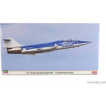 Plastikový model Hasegawa Lockheed martin Cf-104d Starfighter Military Airplane 1:48 /