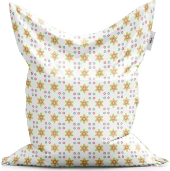 Sedací pytel Sablio Sedací vak Classic Barevné kytičky - 150x100 cm