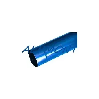 Střecha Okapový svod pozink Lakovaný RAL 5010 enziánová modrá ⌀100mm/1000mm