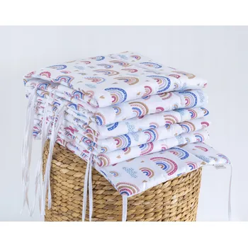 Prostěradlo Chránič do postýlky na příčky 180x30 cm. Vhodný pro postýlku 120x60 cm.