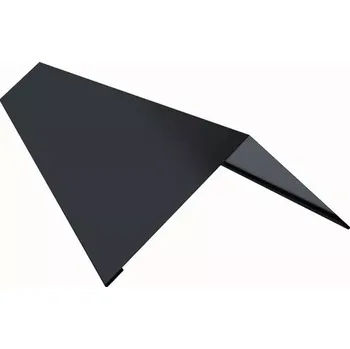 Střecha Hřebenáč klasik r.š.333mm pozink Lakovaný RAL 7024 šedá grafit s folií dl.2m