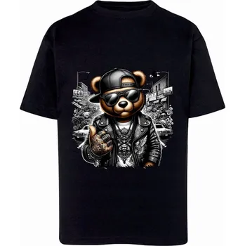 Chlapecké tričko Tup Tup dětské tričko černé bavlna velikost 128