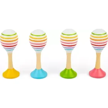 Hudební nástroj pro děti Bigjigs Toys Rumba koule junior sada 2 ks