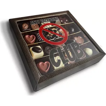 Cukrovinka Sablio Pralinky Anti Valentine Club - 20 ks pralinek
