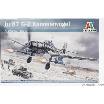 Italeri Junkers Ju 87 G-2 Kanonenvogel Military Airplane 1944 1:72 /