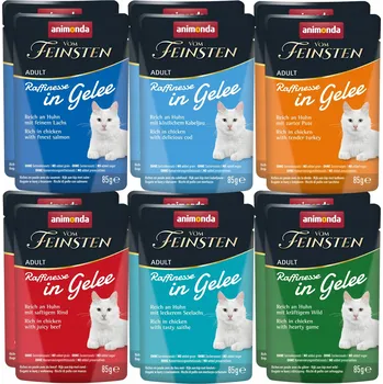 Krmivo pro kočku Vlhké krmivo pro kočky Animonda kapsička 85 g mix chutí sada 12 ks