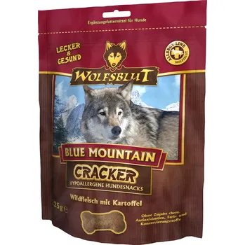 Pamlsek pro psa Wolfsblut Cracker Blue Mountain Wild 3x225 g