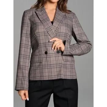 Dámské sako Sinsay - Kostkované dámské sako - vícebarevná - 747FI-MLC - 747FI-MLC-M