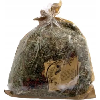 Krmivo pro hlodavce Wio-Mar pamlsky seno 0,3 kg pro křeček, osmák degu, králíka, myš, pískomila, potkana, činčilu, morče, veverku