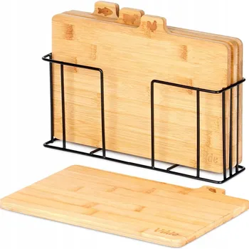 Kuchyňské prkénko Krájecí prkénko Vilde bambusové 4 ks