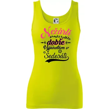 Dámské tričko Nežárli - 60 - Dámské tílko - 2XL ( Limetková )