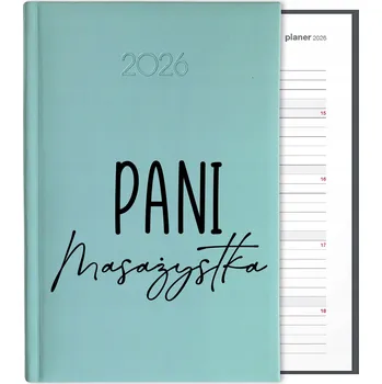 Kalendář Knižkový kalendář 2026 A5 FunnyCase modrý