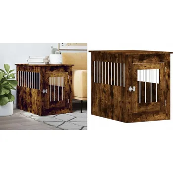 klec pro psa Kouřový dub, Kotec pro psa, 55x80x68 cm
