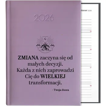 Kalendář Knižní kalendář 2026 A5 FunnyCase fialový