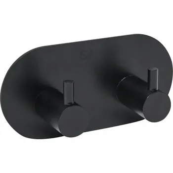 Věšák Dvojháček SAT černá HACEKNALEP2KMC