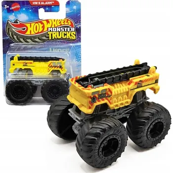 autíčko HOT WHEELS MONSTER TRUCKS HW 5 ALARM HASIČSKÉ AUTO HASIČI AUTO MATTEL