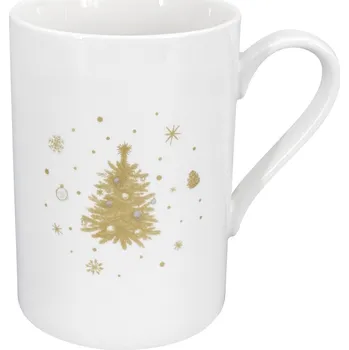 by inspire Vánoční hrnek Zlatá Koleda, 400ml