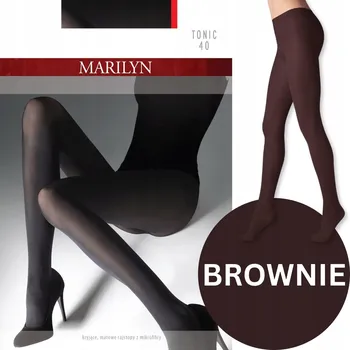Podprsenka Punčocháče Marilyn Tonic 40 BROWNI vel 4L