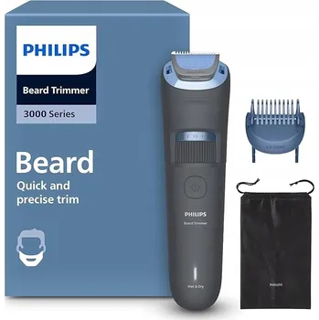 Zastřihovač vousů Zastřihovač vousů Holicí Strojek Vodotěsný Philips BT3619/15 řada 3000