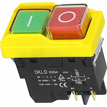 Vrták Vypínač pro stolní vrtačku, stolní pilu (cirkulárku) DZ04