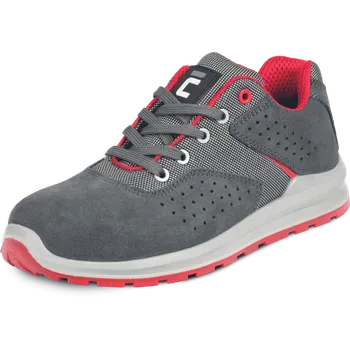 Pracovní obuv Cerva Obuv GRIMMA O1 SR šedá/červená 46