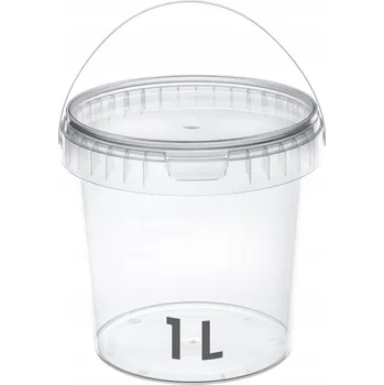 Dóza na potraviny Plastový kbelík s atestem PZH 1 l
