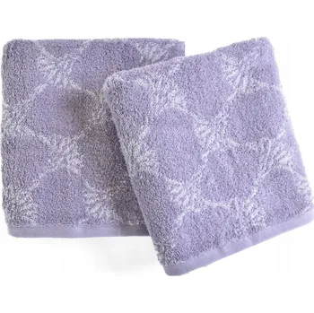 Ručník Turban na hlavu PRAKTIK bavlna fialový