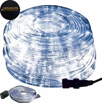 Vánoce SVĚTELNÝ HAD LED VÁNOČNÍ OSVĚTLENÍ NA STROMEČEK VENKOVNÍ VÝKONNÝ 480 LED 20m STUDENÁ BÍLÁ