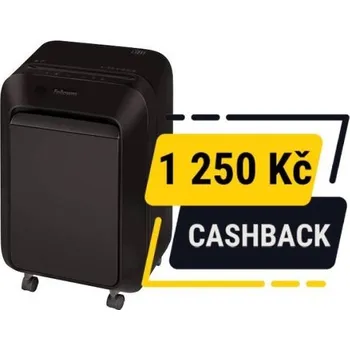 Skartovačka Stroj skartovací Fellowes LX 211 (2 x 12 mm), černý