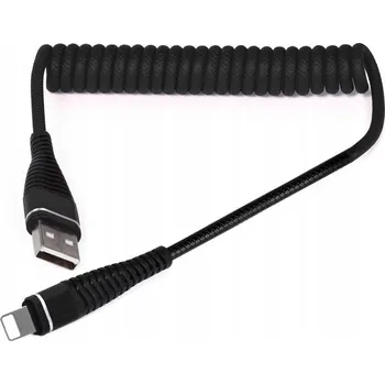 Datový kabel Kabel Interlook USB-C - Apple Lightning 1 m černý