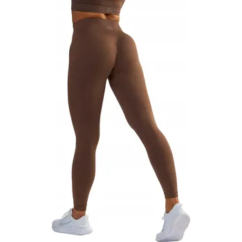 Dámské legíny Dlouhé legíny BeShaped M hnědé