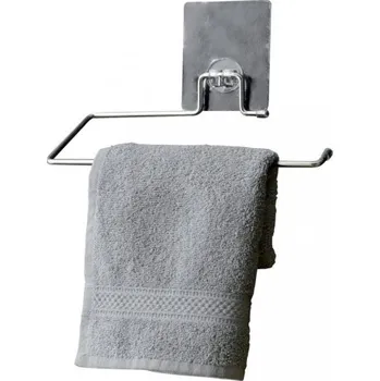 Věšák Malý samolepicí držák na ručník Compactor Bestlock Magic systém bez vrtání, chrom RAN6850